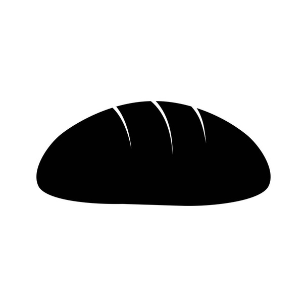 silhouette pain de blé bio savoureux vecteur illustration
 - Vecteur, image