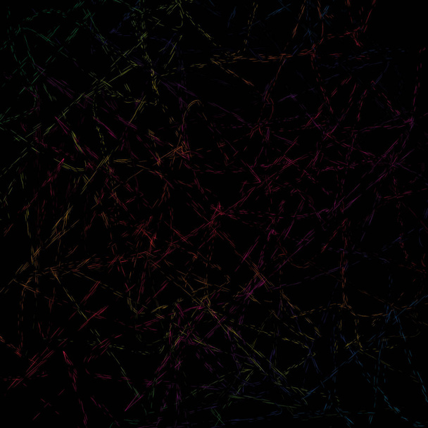 Webbed festa celebração arte escova conceito abstrato fundo espectro arco-íris vetor ilustração
 - Vetor, Imagem