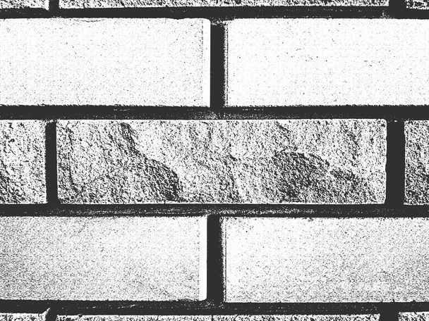 Nood oude bakstenen muur textuur. Eps8-vector. - Vector, afbeelding