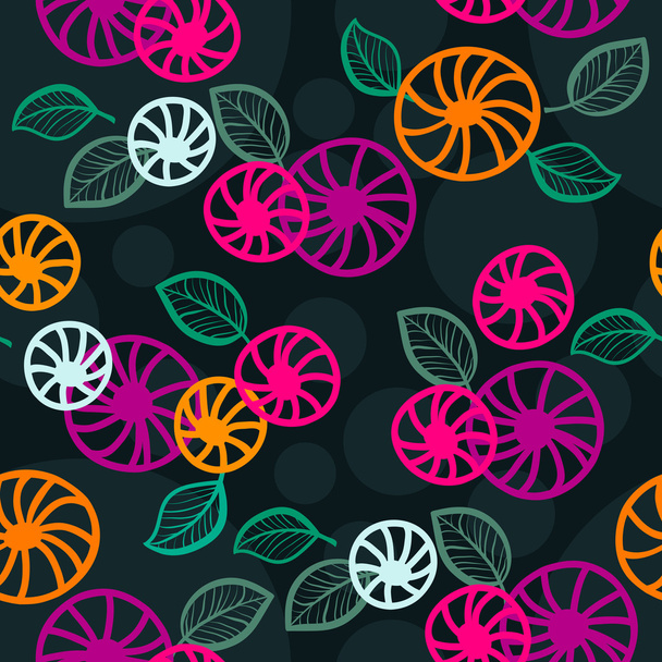 seamless flowers - Vector, Image