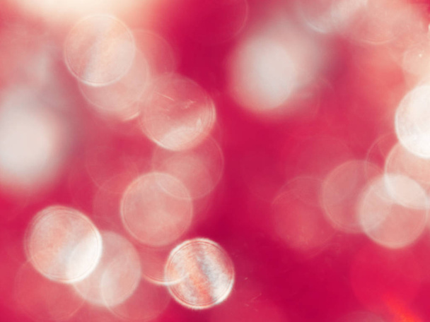 abstrato vermelho fundo borrado natal luz guirlanda bokeh
 - Foto, Imagem