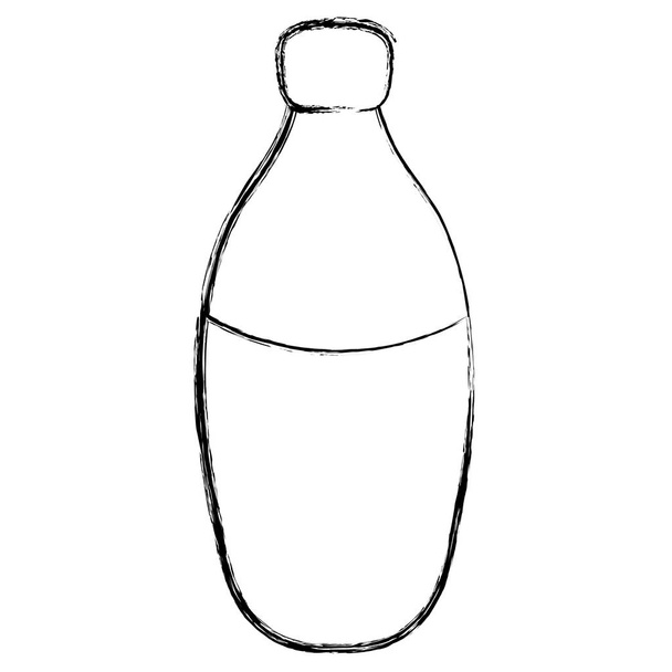 grunge szép üveg üveg tiszta objektum vektoros illusztráció - Vektor, kép