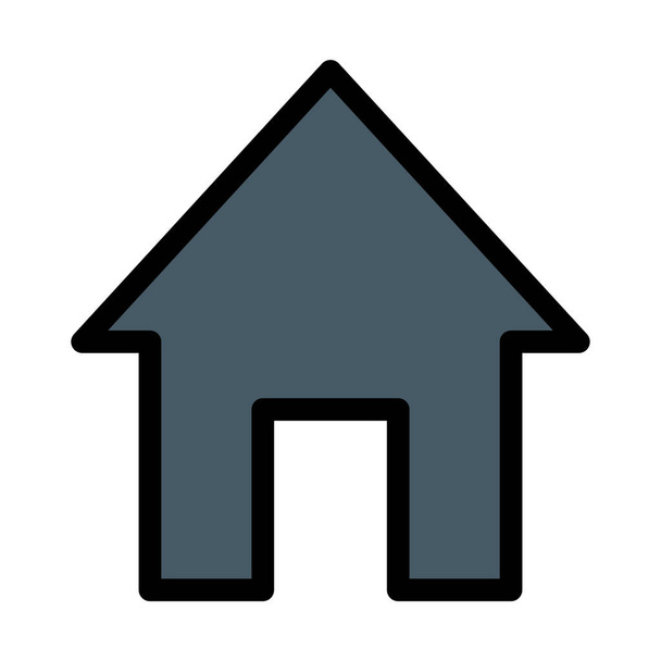 Home or House, simple icon - Vector, imagen
