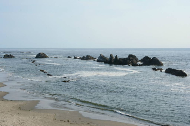 Pittoresco paesaggio marino dal litorale di Seal Rock State Recreation Site, Oregon costa centrale
. - Foto, immagini