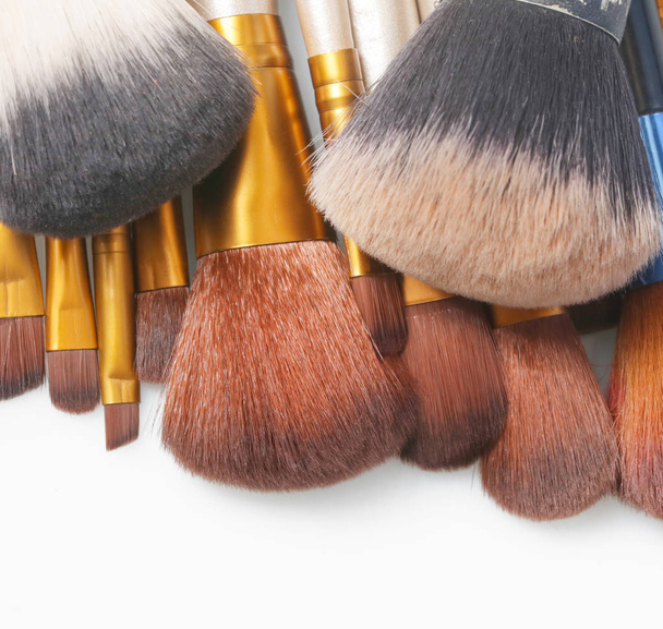 Make up brushes, close up image - Fotó, kép
