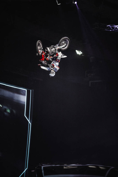 MOSCOW - 14 MARCH, 2015: Extreme sport competition show Proryv. - Fotoğraf, Görsel