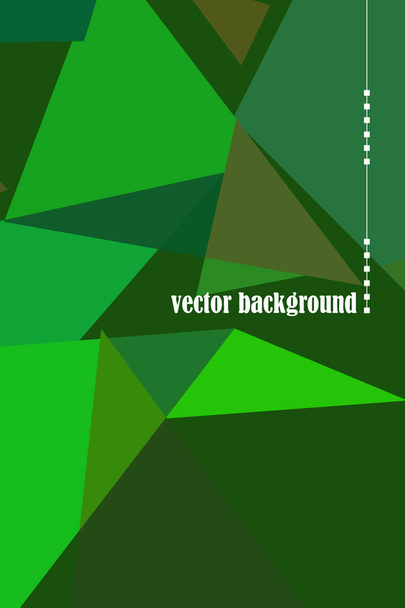 Abstract colored geometric background with polygons, vector, crystal banners, posters. - Vector, afbeelding
