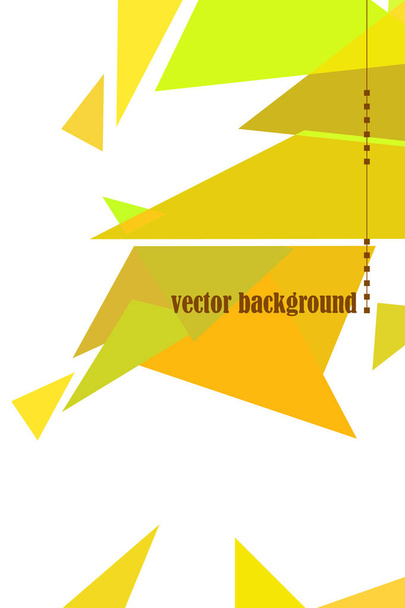 Abstract colored geometric background with polygons, vector, crystal banners, posters. - Vektor, kép