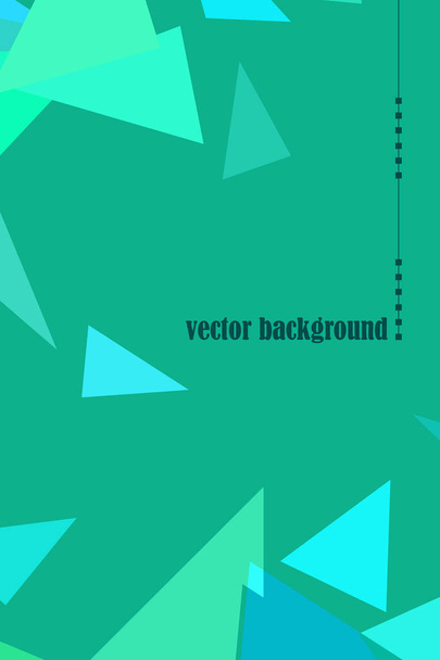 Abstract colored geometric background with polygons, vector, crystal banners, posters. - Vektor, kép