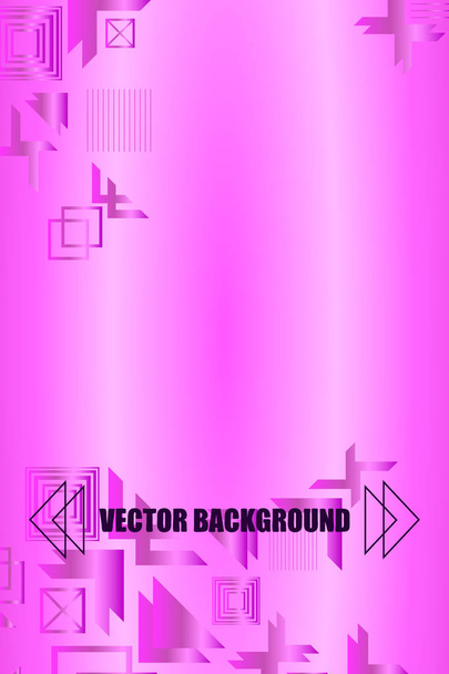 Bright abstract gradient vector business background, business brochure cover design - Vektor, obrázek