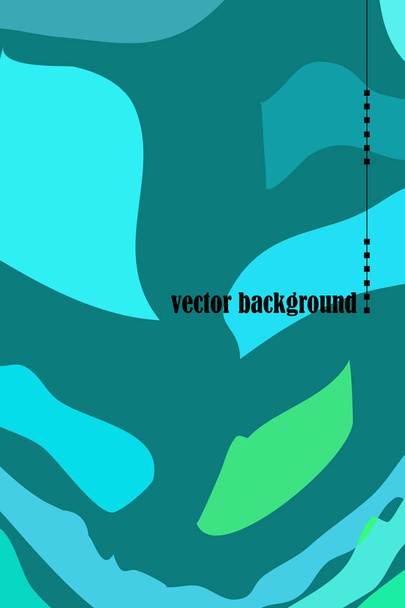 Bright abstract color background. Vector illustration of business. - Vetor, Imagem