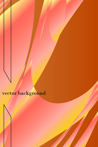 Papel 3d de color abstracto, ilustración de arte. Diseño vectorial para presentaciones de banners, volantes, carteles e invitaciones
 - Vector, imagen