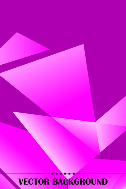 Polygonal abstract illustration. Crystal banners, posters, geometric backgrounds. - ベクター画像