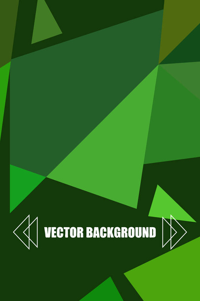 Abstract colored geometric background with polygons, vector, crystal banners, posters. - Vector, Imagen