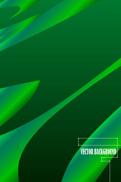 Vector of modern abstract geometric background, brochure cover design - Vektor, kép