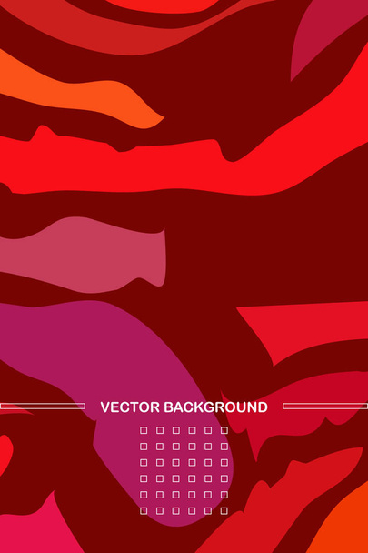 Bright abstract color background. Vector illustration of business. - Vector, Image