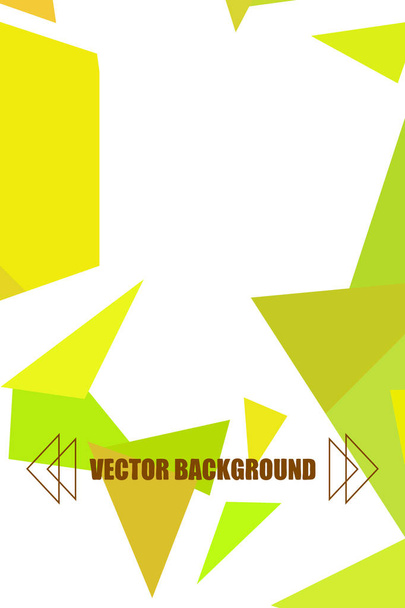 Abstract colored geometric background with polygons, vector, crystal banners, posters. - Vektor, Bild