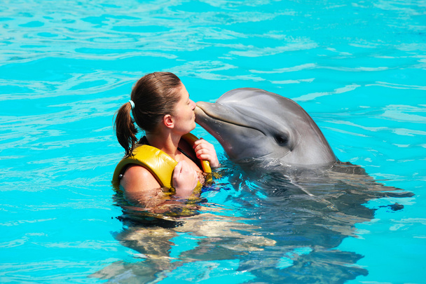ich liebe Delfine! - Foto, Bild