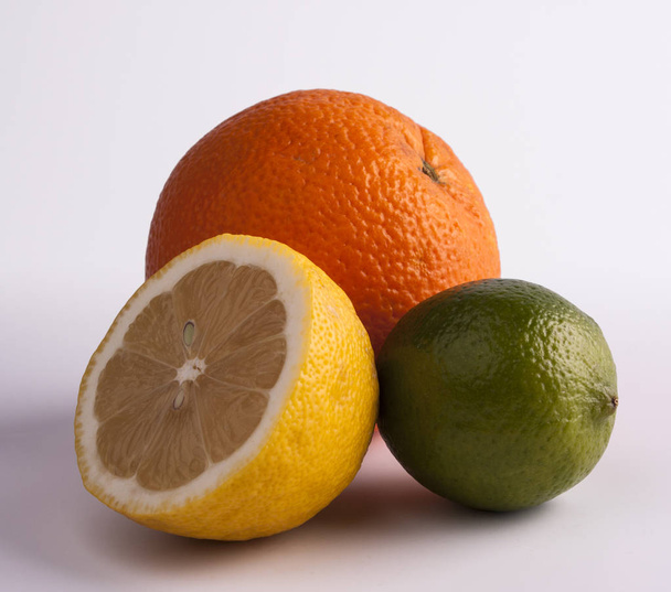lemon, lime and orange - Fotografie, Obrázek