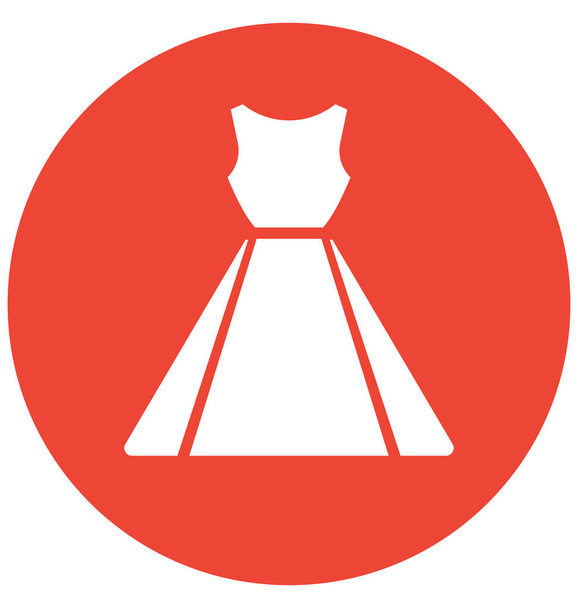 Casual getailleerde geruite zeemeermin rok voor vrouwen geïsoleerde Vector Icon die moeiteloos kan worden gewijzigd of bewerkt - Vector, afbeelding