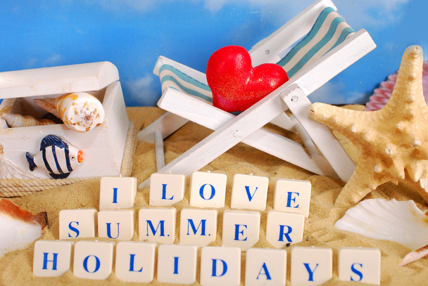 I love summer holidays - Photo, Image