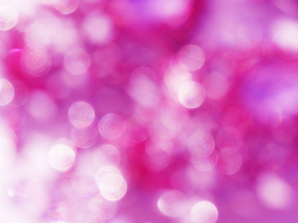abstrakti vaaleanpunainen tausta hämärtynyt kristus valo Garland bokeh Ystävänpäivä
 - Valokuva, kuva