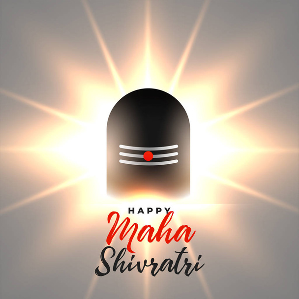 светящийся лорд Шив Шивлинг Маха Шивратри фон
 - Вектор,изображение