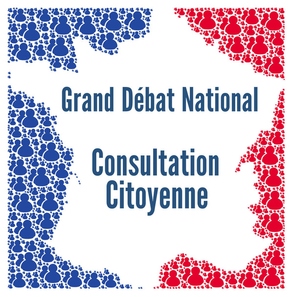 Великие национальные дебаты и гражданские консультации во Франции
 - Фото, изображение