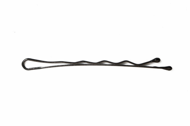 Bobby pin / hairpin on the white background - Photo, Image