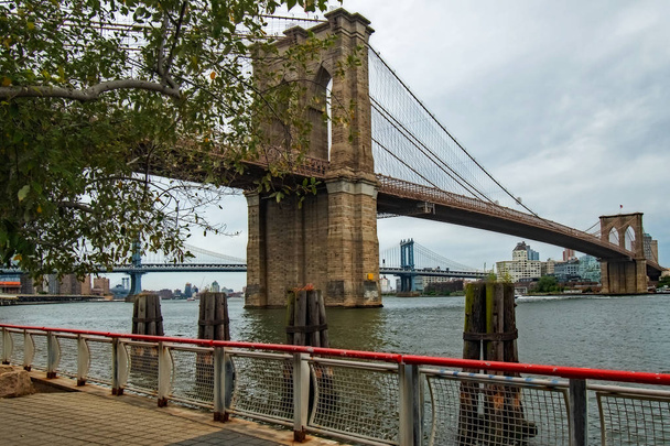 Ünlü Brooklyn Köprüsü - Fotoğraf, Görsel