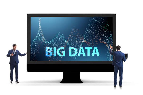 Big data concept with data mining analyst - Photo, Image