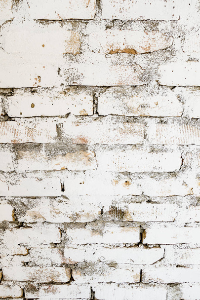 вінтажна цегляна стіна білий візерунок
 - Фото, зображення
