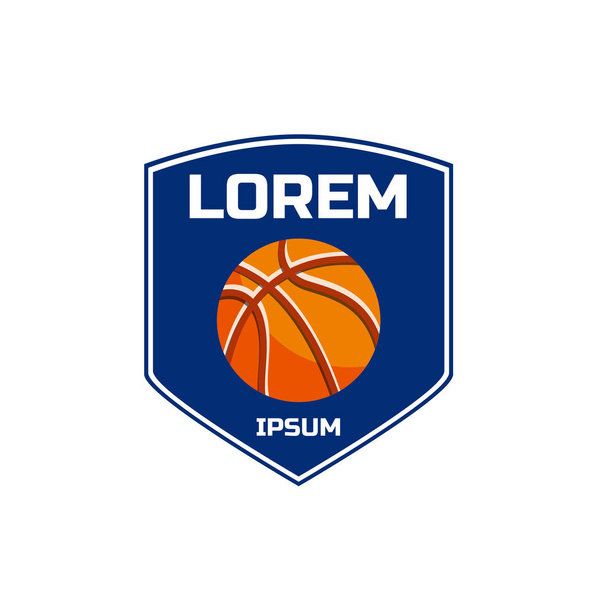 Modèle de conception de logo vectoriel de sport de basket-ball
 - Vecteur, image