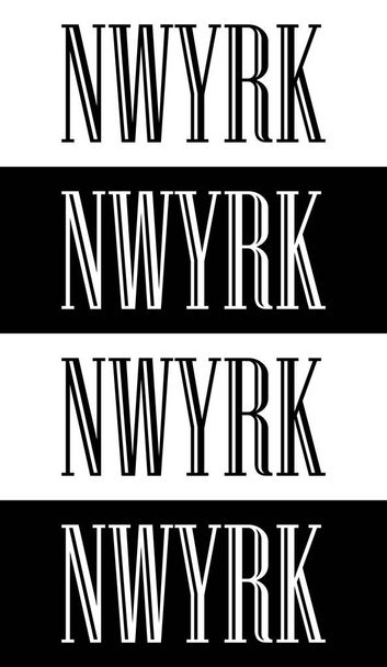 Νέα Υόρκη σύνθημα για t πουκάμισο εκτύπωσης, γραφικών ΤΕΕ και τύπωμα - Διάνυσμα, εικόνα