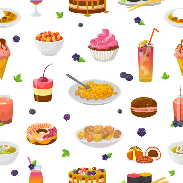Продовольственный векторный голубоватый торт или кекс с черникой и сладким десертом с голубоватыми напитками
. - Вектор,изображение