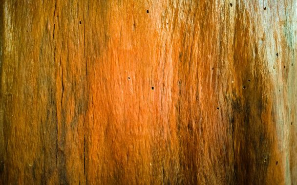 Old brown wood floor and brown background - Foto, Imagem