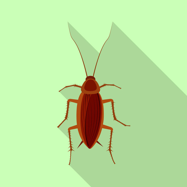 Vektorový design hmyzu a překrýt znamení. Sbírku hmyzu a prvek vektorové ikony pro stock. - Vektor, obrázek