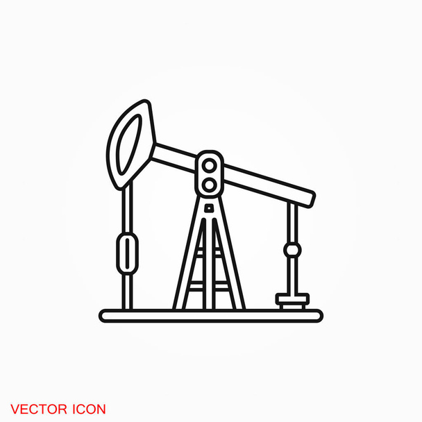 Logo icona pompa olio, simbolo segno vettoriale per il design
 - Vettoriali, immagini
