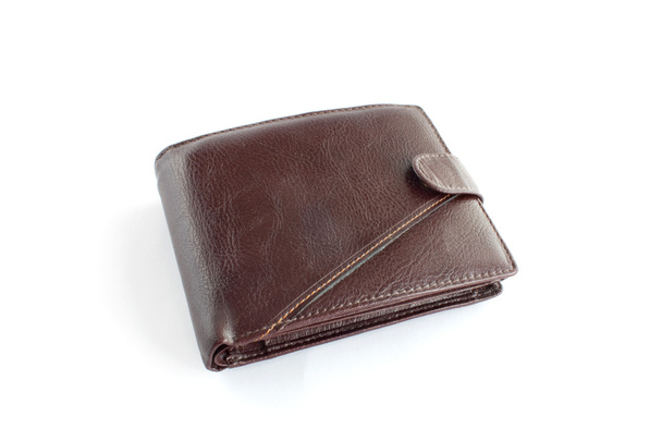 Кожаный бумажник
 - Фото, изображение