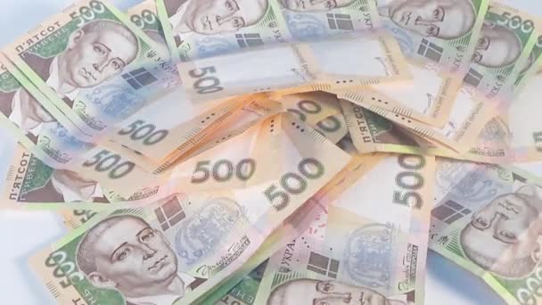 Fondo de dinero de Hryvnia, material de video de dinero
 - Metraje, vídeo