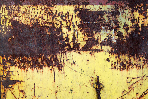 Old rusty metal surface, rustic background - Photo, Image