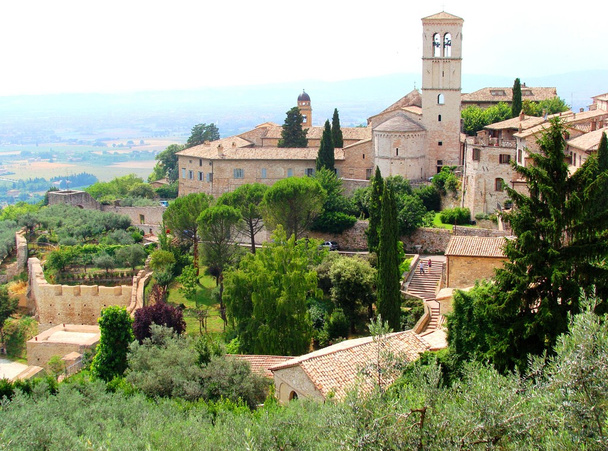 Panorama assisi, Włochy - Zdjęcie, obraz