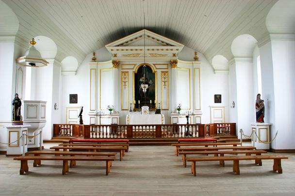 Interior de la capilla del siglo XVIII
 - Foto, Imagen