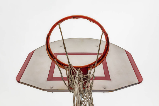 Detail venkovní koš hoops Basketbal hry - Fotografie, Obrázek