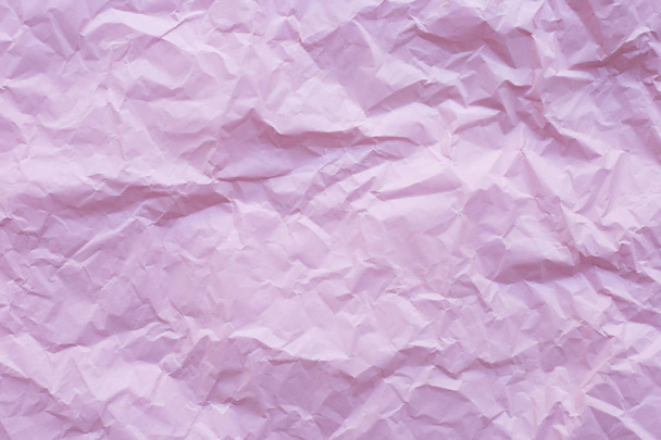 Pink crumpled recycle paper background - Foto, immagini