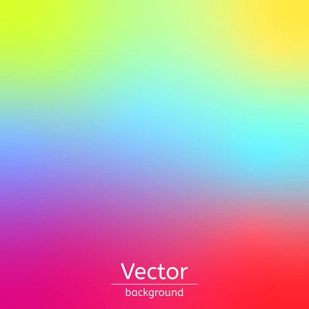 abstract color rainbow background and blurred wallpaper with vector design - Vector, Image