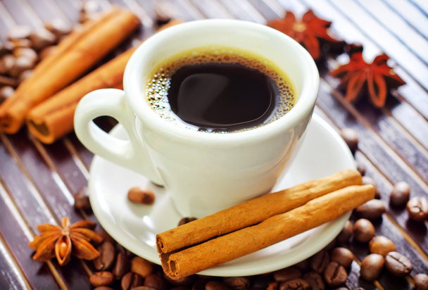 Coffee and aroma spice - Foto, Imagen