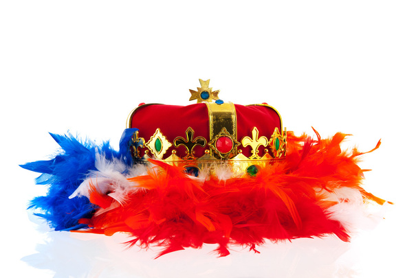 Dutch golden crown for the king - Valokuva, kuva