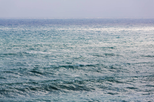 Strand am Meer bei Sturm - Foto, Bild