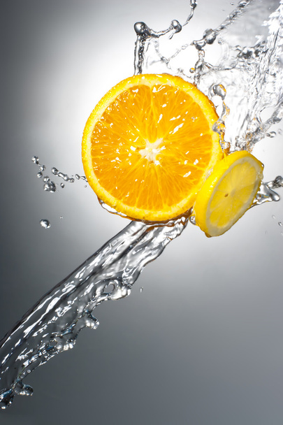 Citrus Fruit Splash - Фото, изображение